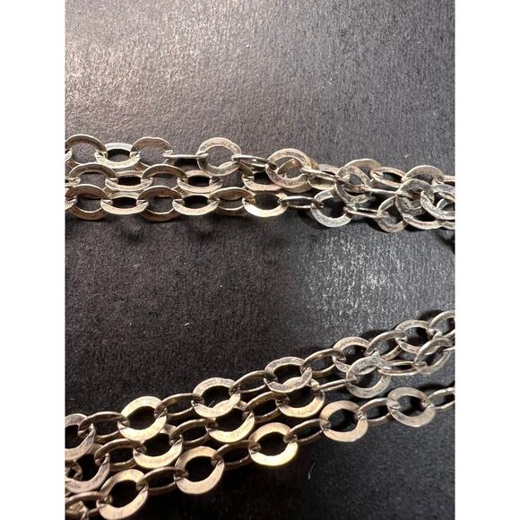 NEW golden green freshwater pearl and sterling silver necklace - Picture 11 of 14